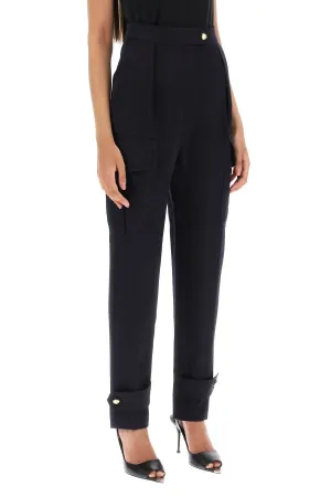 Alexander Mcqueen Wool Cotton Cargo Pants