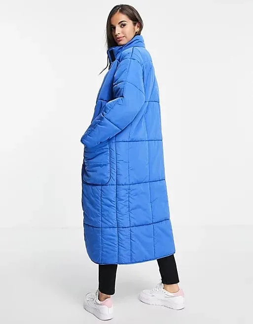 ASOS -  Tall Quilted Longline Puffer Jacket