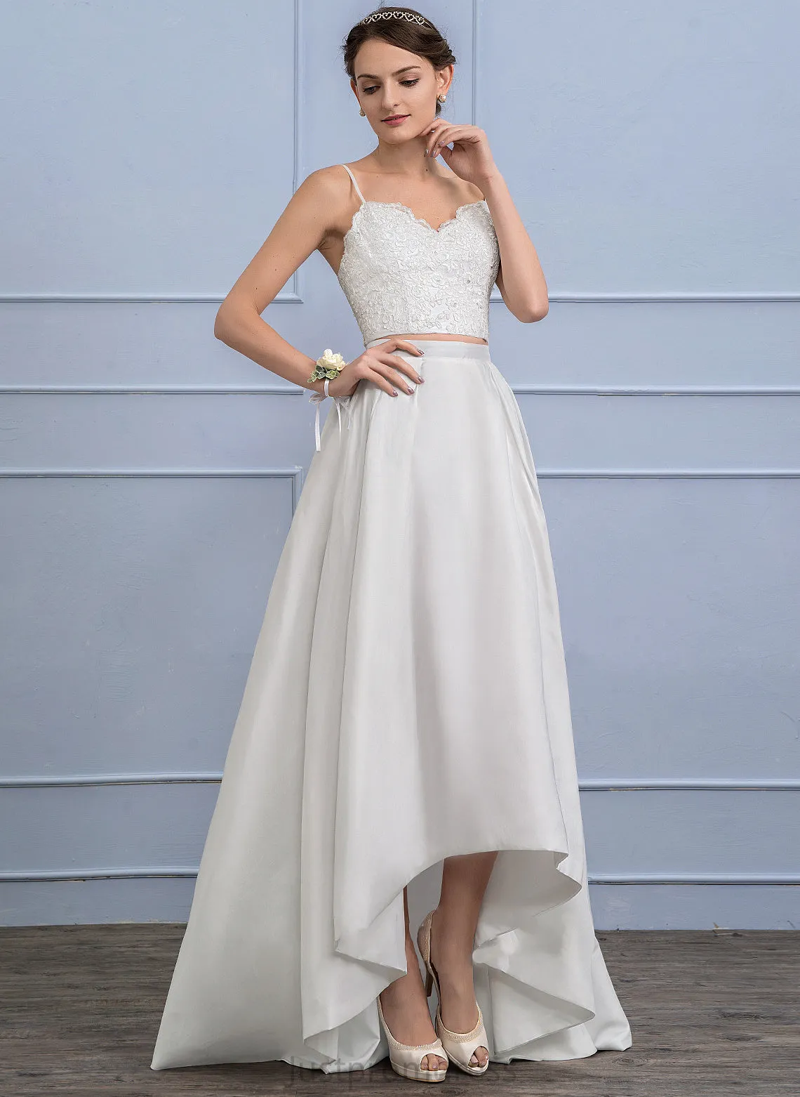 Asymmetrical Wedding Dresses Taffeta Separates Alannah Wedding Skirt