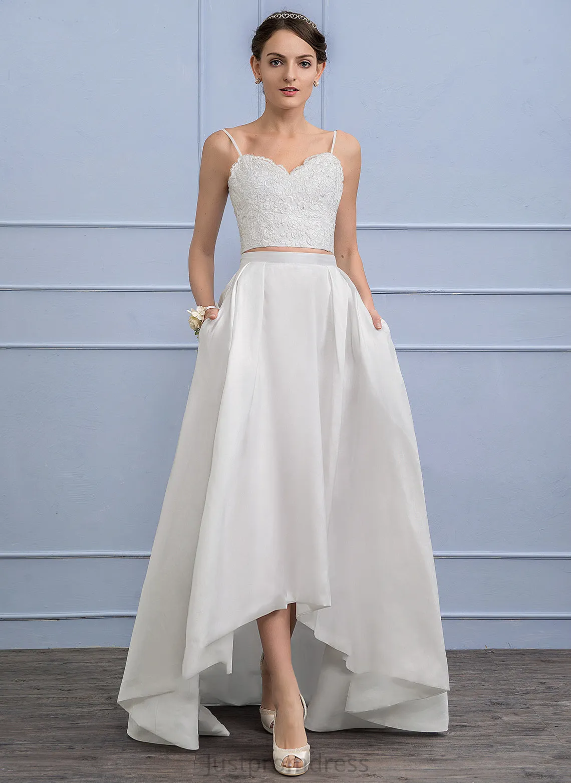 Asymmetrical Wedding Dresses Taffeta Separates Alannah Wedding Skirt