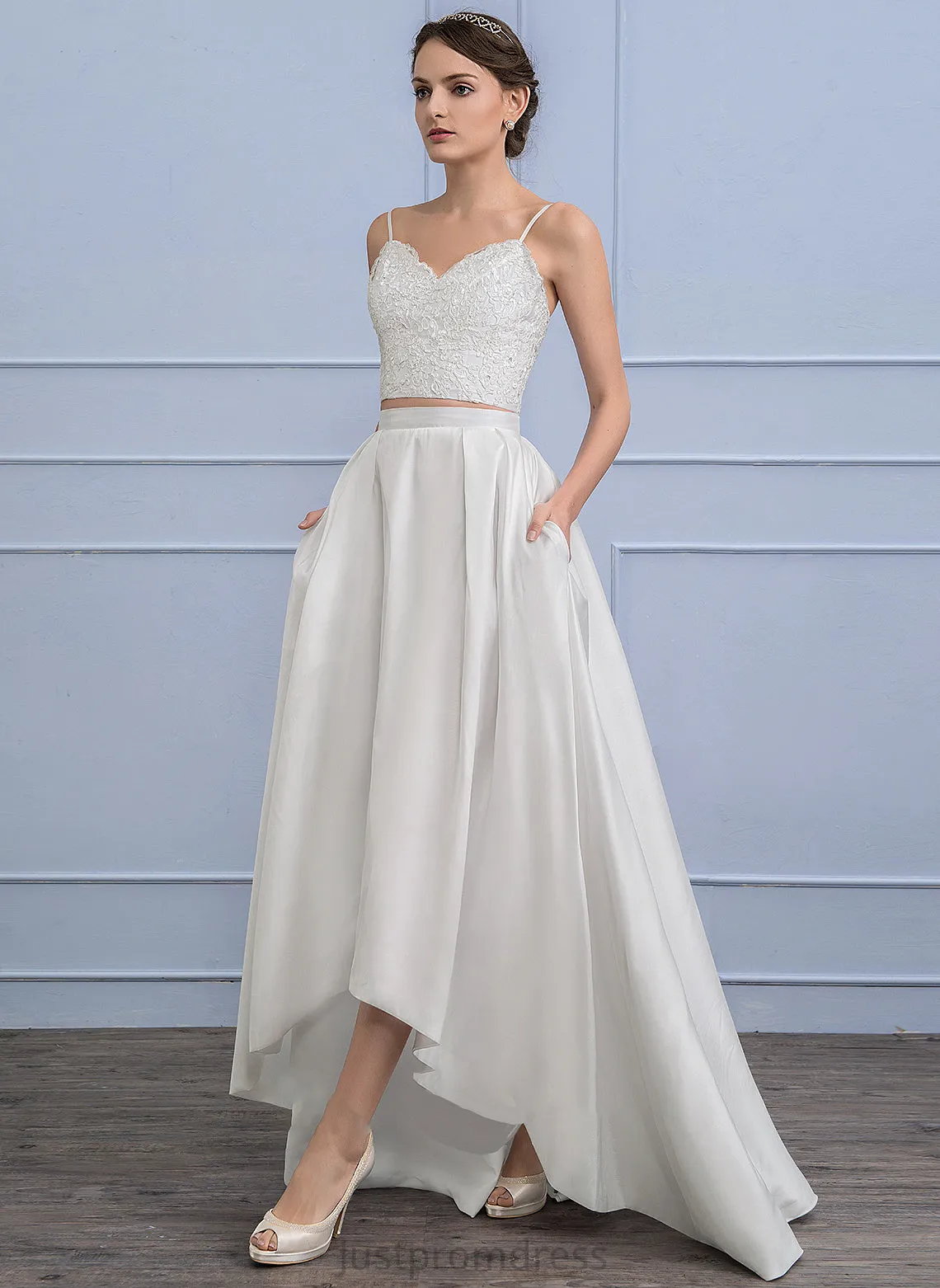 Asymmetrical Wedding Dresses Taffeta Separates Alannah Wedding Skirt