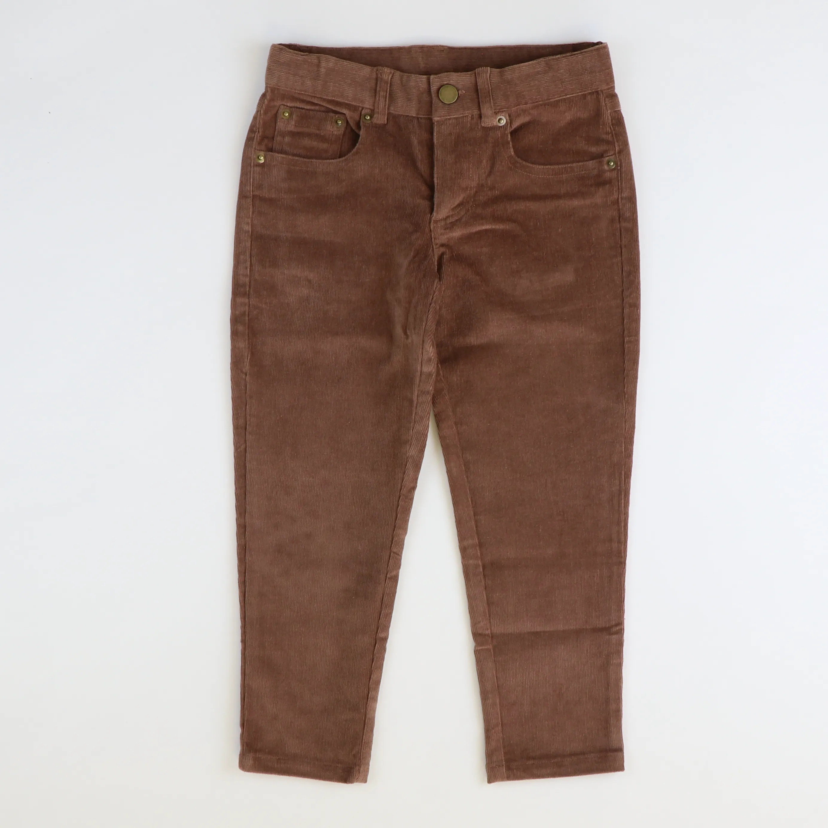 Boys Signature Corduroy Five Pocket Pants - Brown