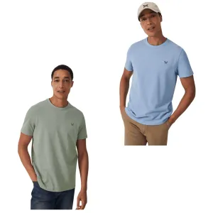 Crew Clothing Mens Oxford T-Shirt