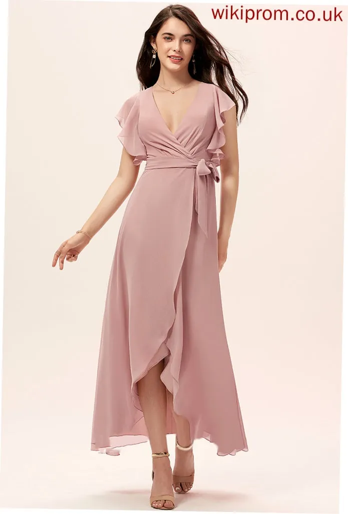 Dresses Tianna V-Neck Chiffon A-line Formal Dresses