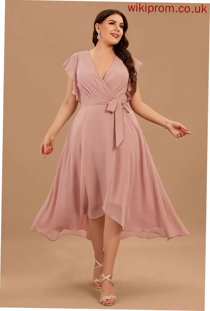 Dresses Tianna V-Neck Chiffon A-line Formal Dresses