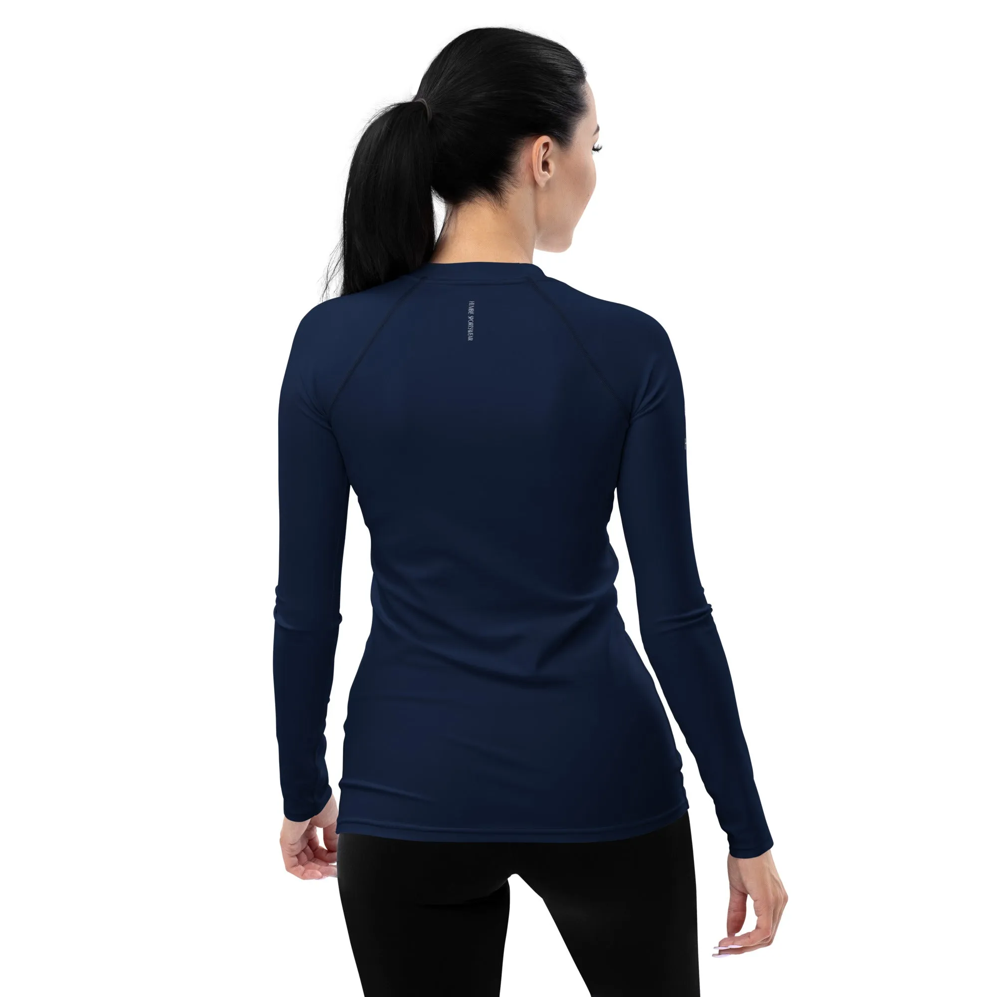 Humble Sportswear™ Navy Blue Sports Rash Guard