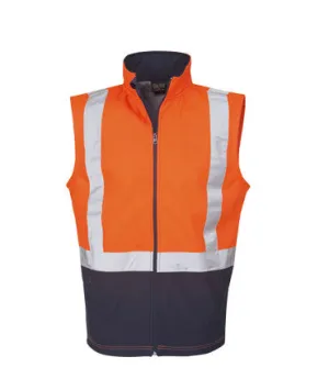 J89 Hi Vis D/N Soft Shell Vest