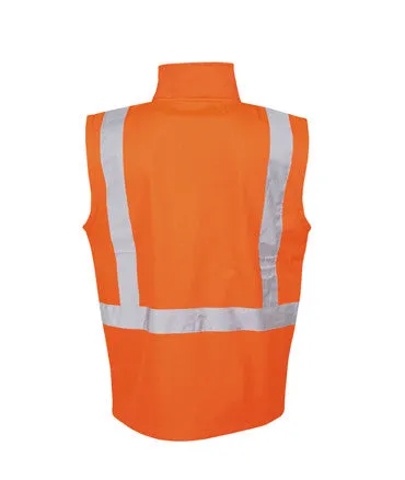 J89 Hi Vis D/N Soft Shell Vest