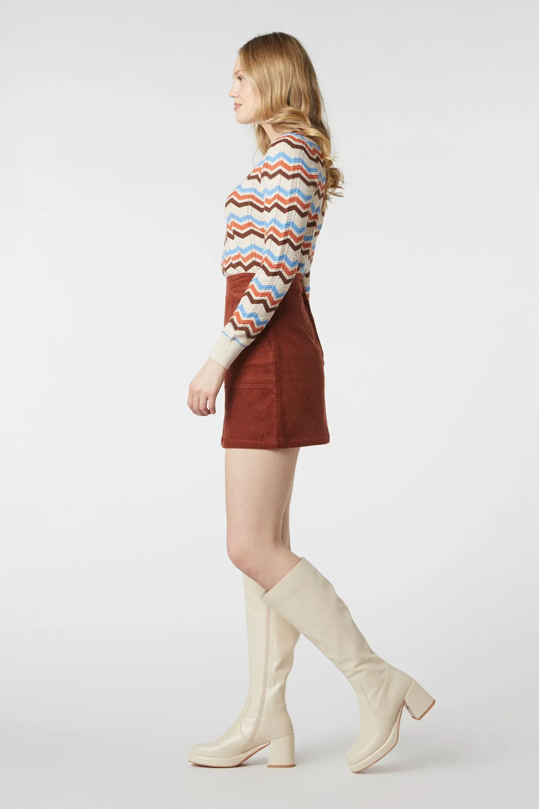 Jamie Cord Skirt