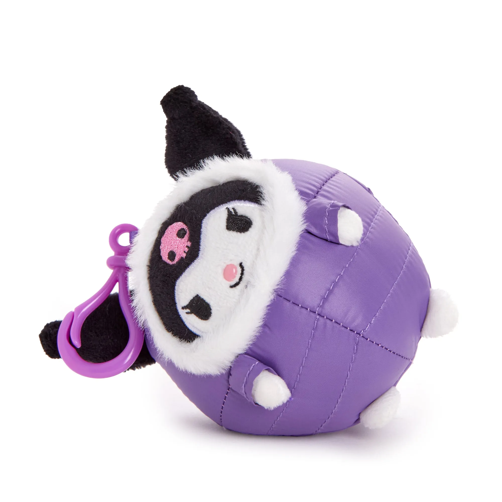 Kuromi Mascot Clip (Winter Puffer Series)