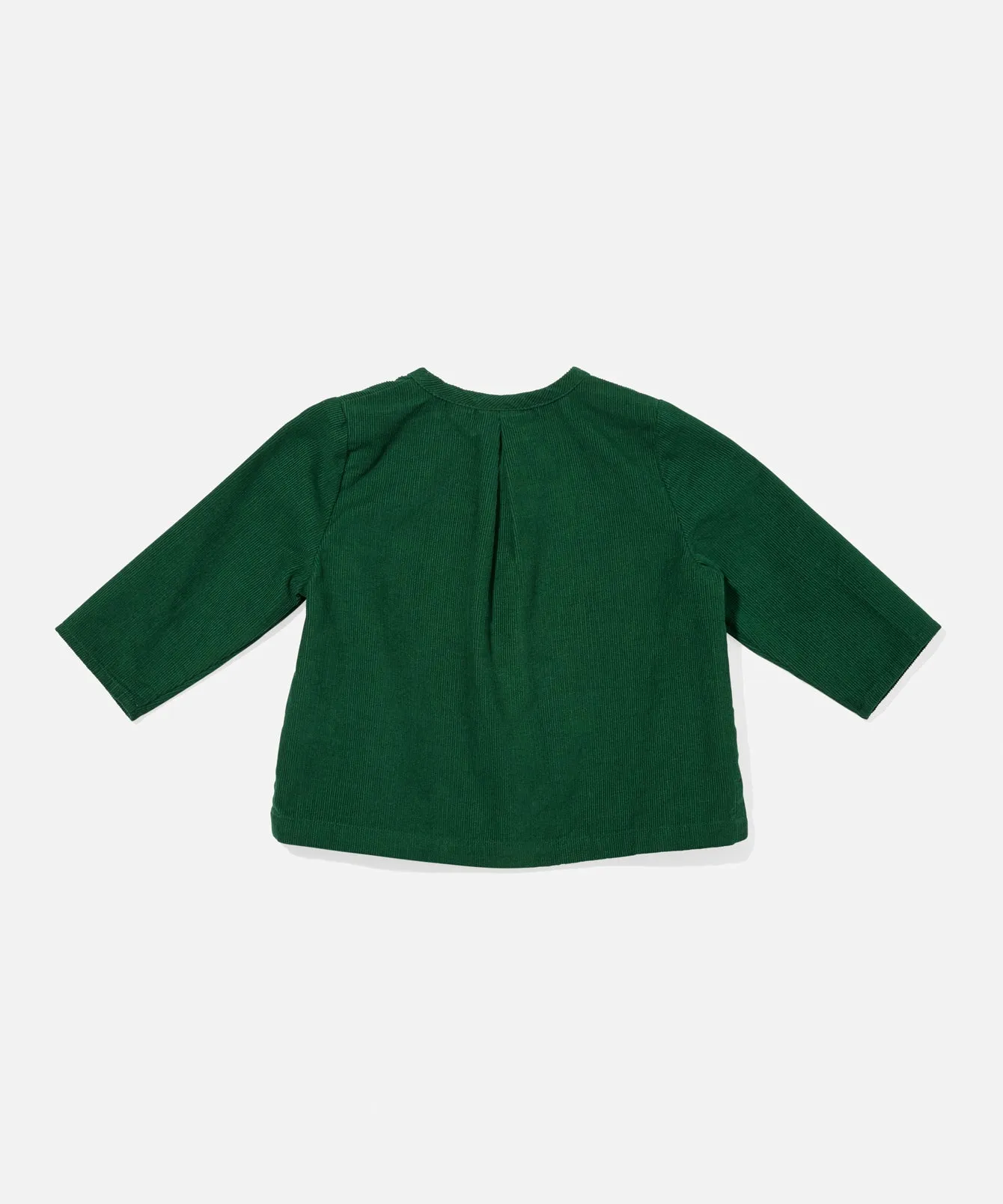 Lupo Baby Shirt, Forest Corduroy