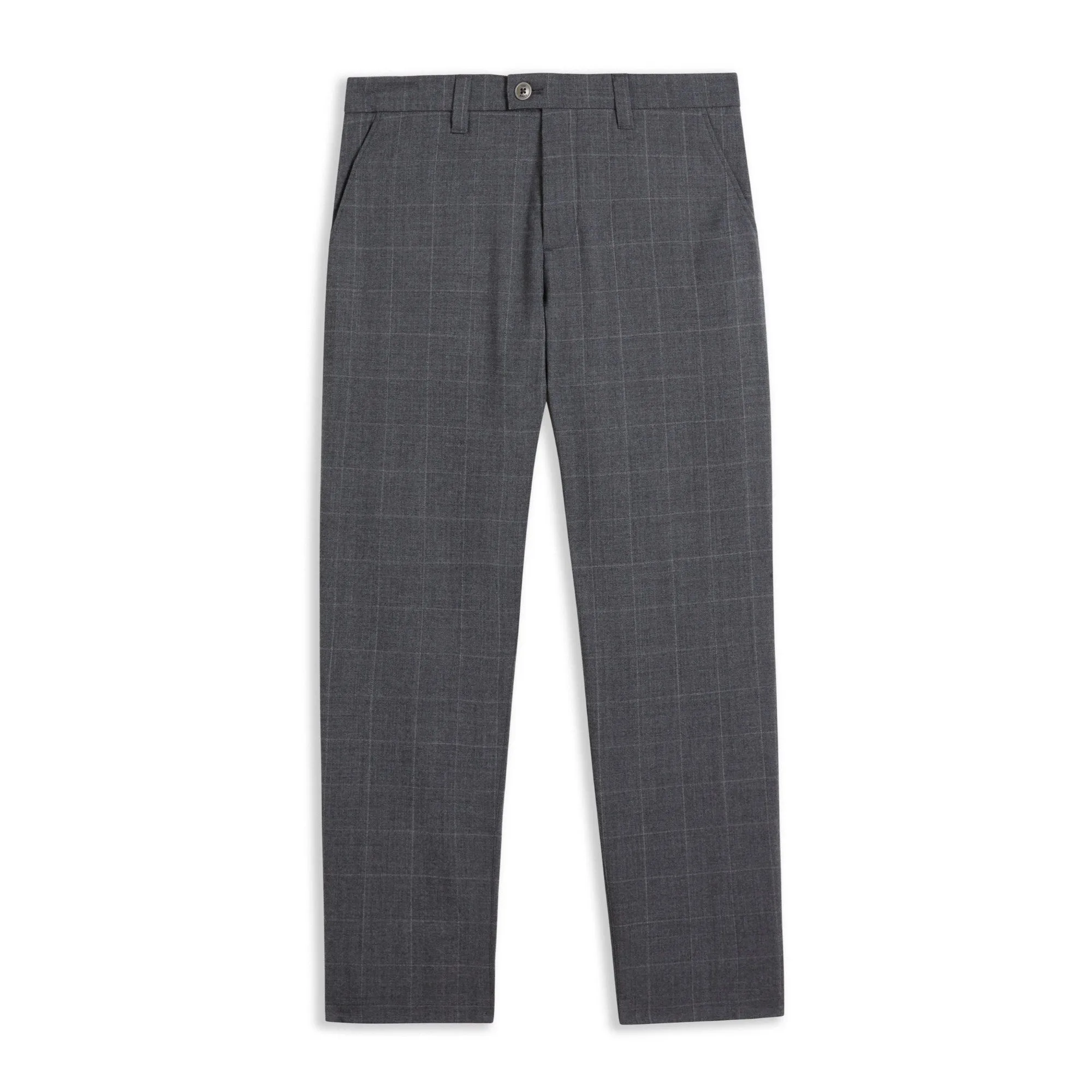 Men Mmt-Kimbar-Camburn Regular Fit Trs - Charcoal