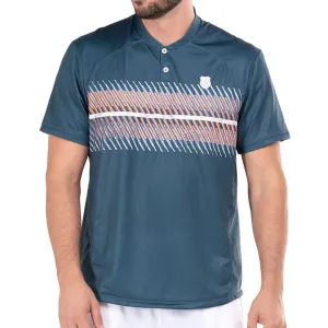 Men's Polaris Henley Short Sleeve Tennis Polo