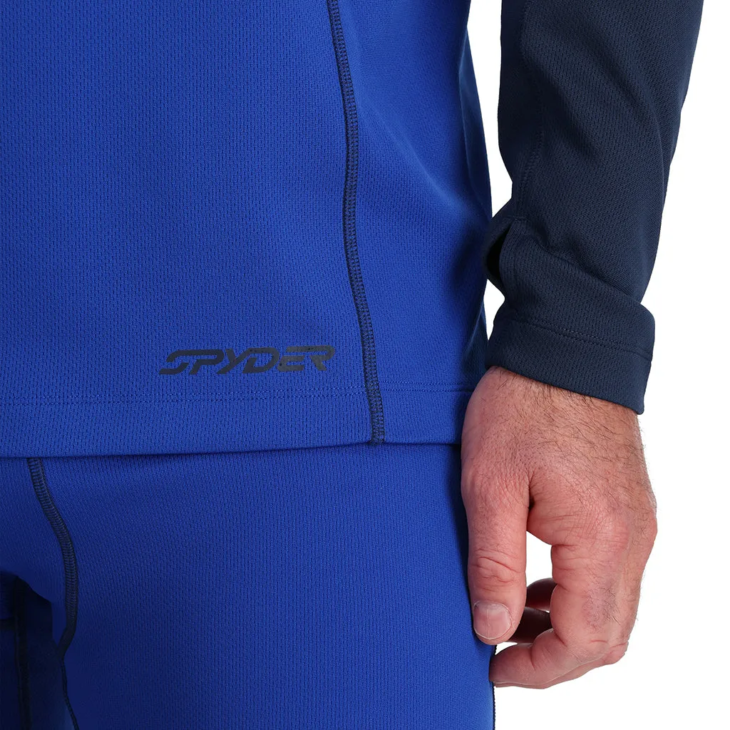 Mens Stretch Charger Crew - Electric Blue