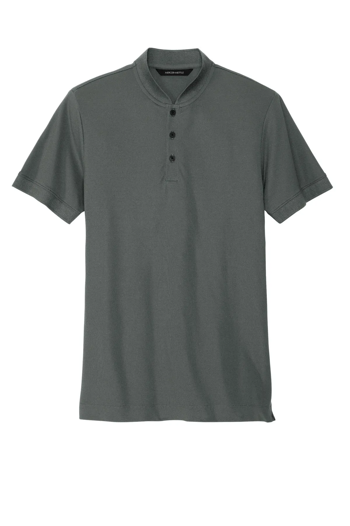 Mercer Mettle™ Stretch Pique Henley MM1008