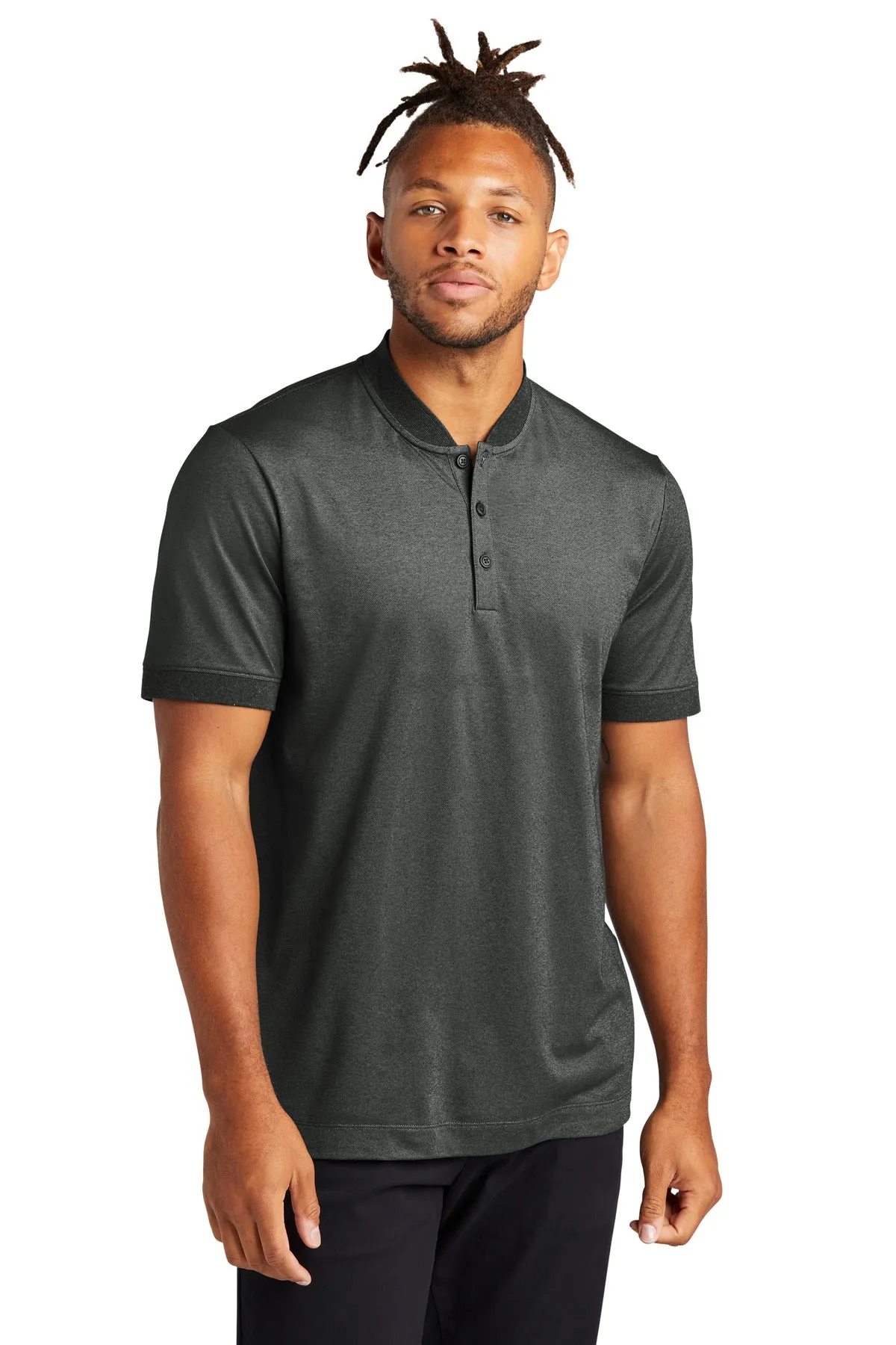 Mercer Mettle™ Stretch Pique Henley MM1008