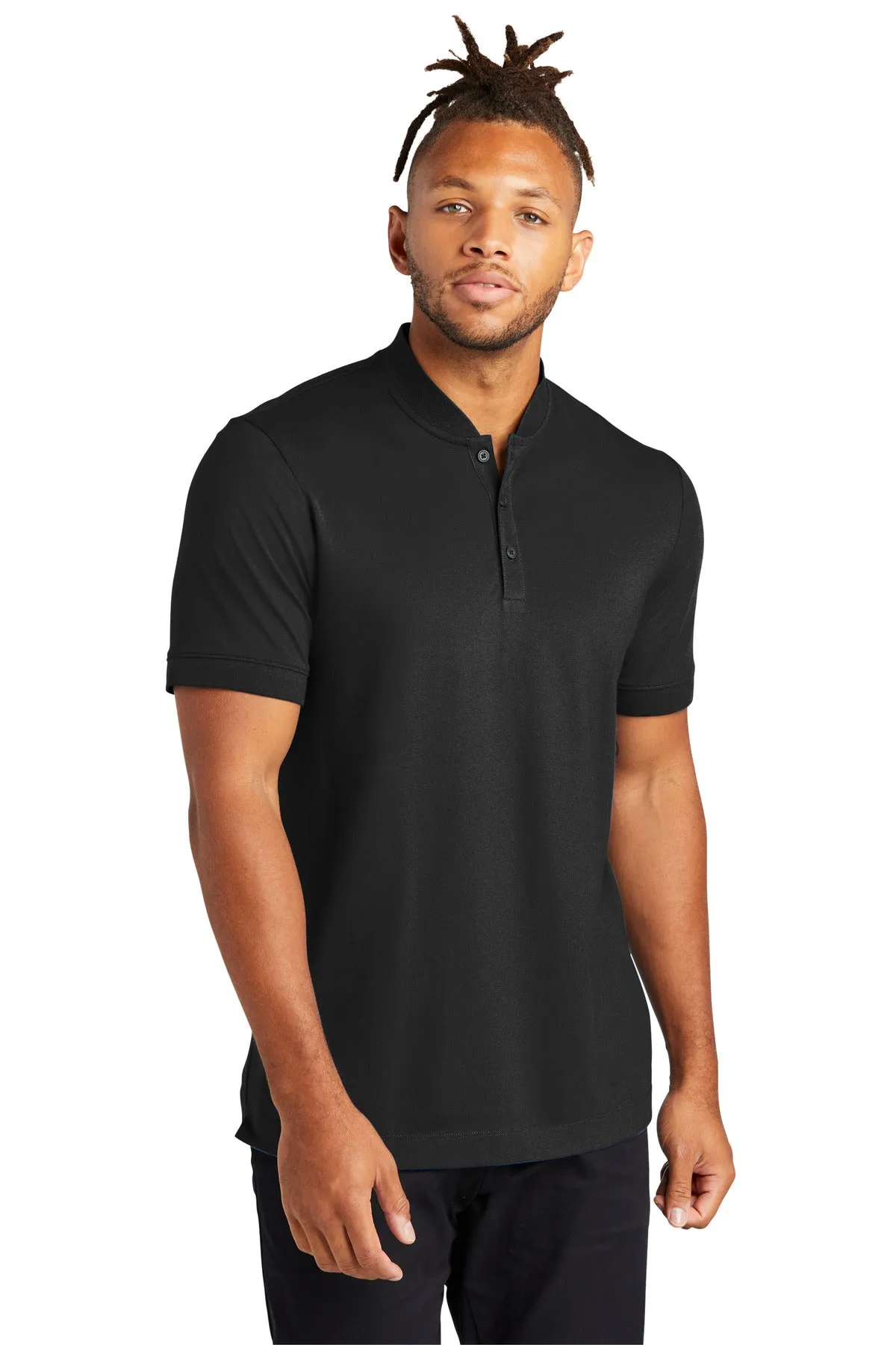 Mercer Mettle™ Stretch Pique Henley MM1008