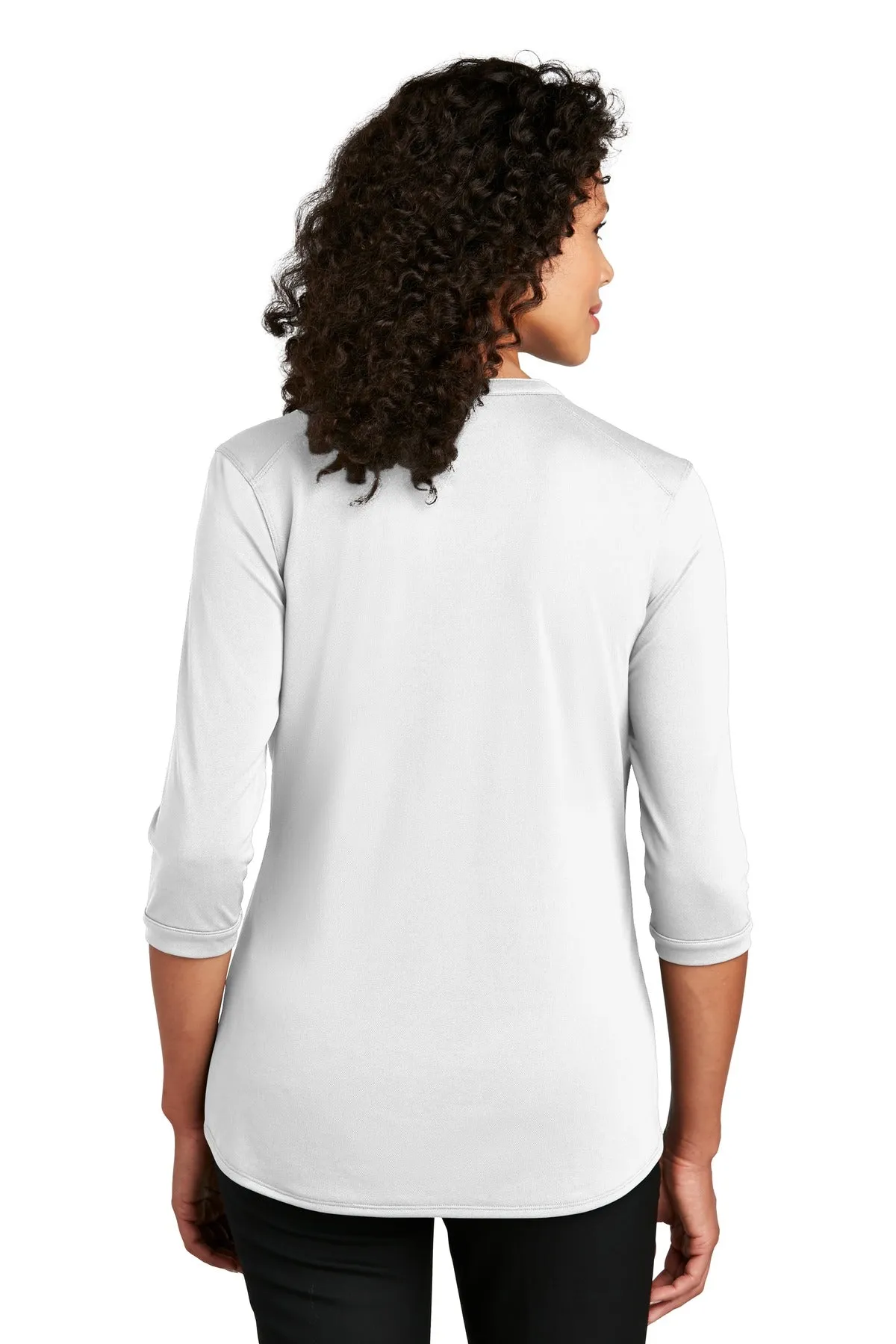 Port Authority Ladies UV Choice Pique Henley LK750