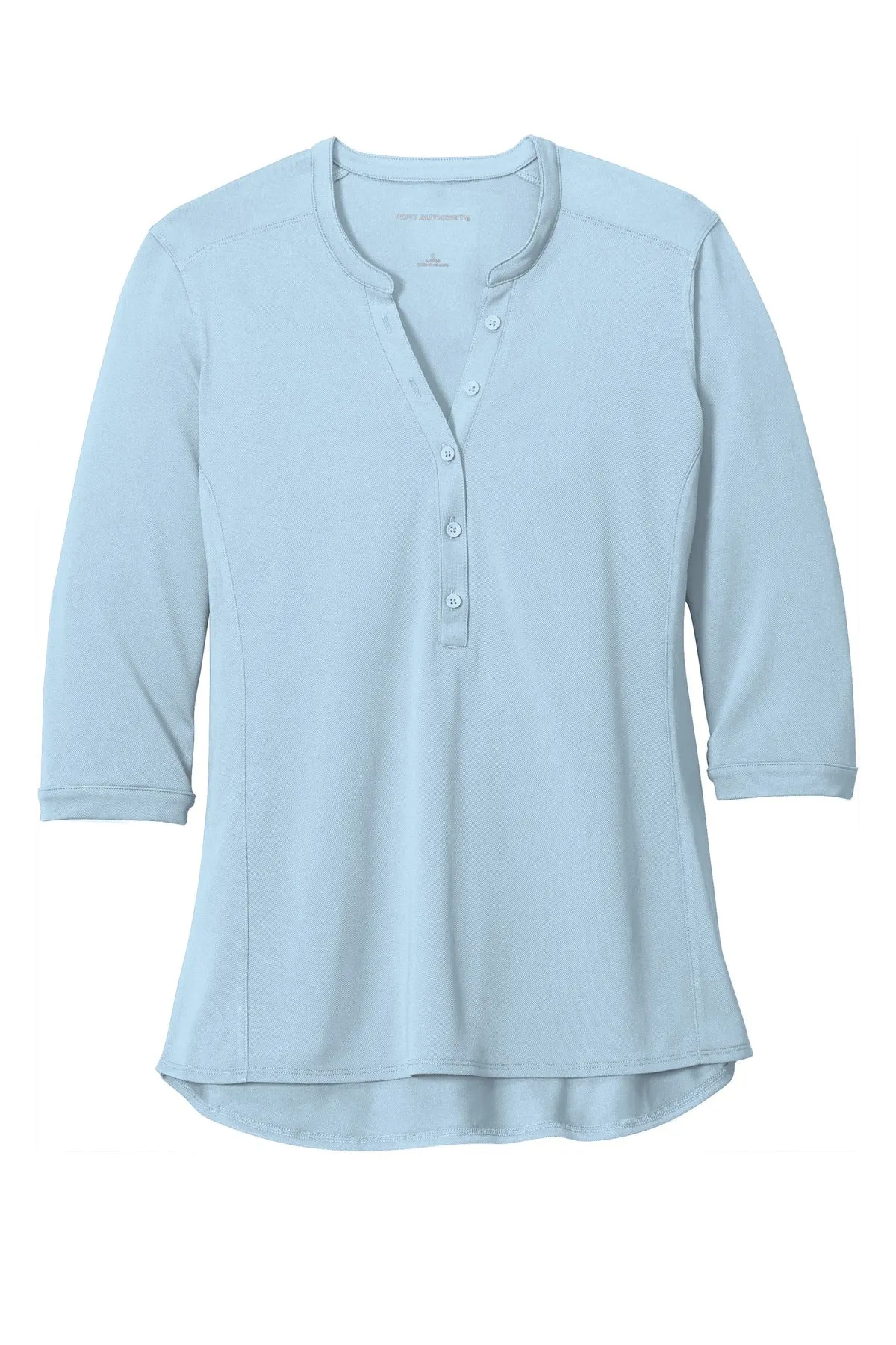 Port Authority Ladies UV Choice Pique Henley LK750