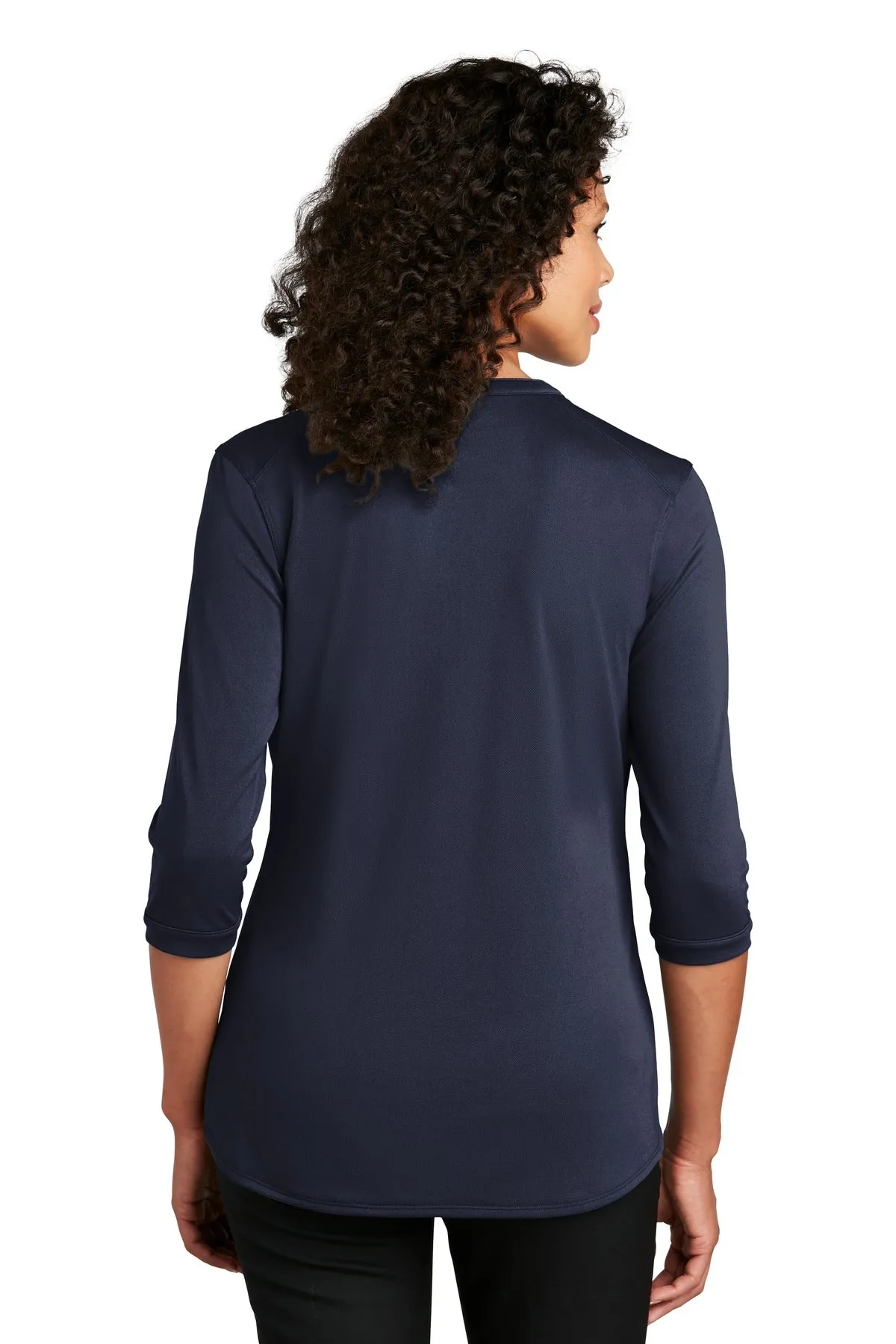 Port Authority Ladies UV Choice Pique Henley LK750