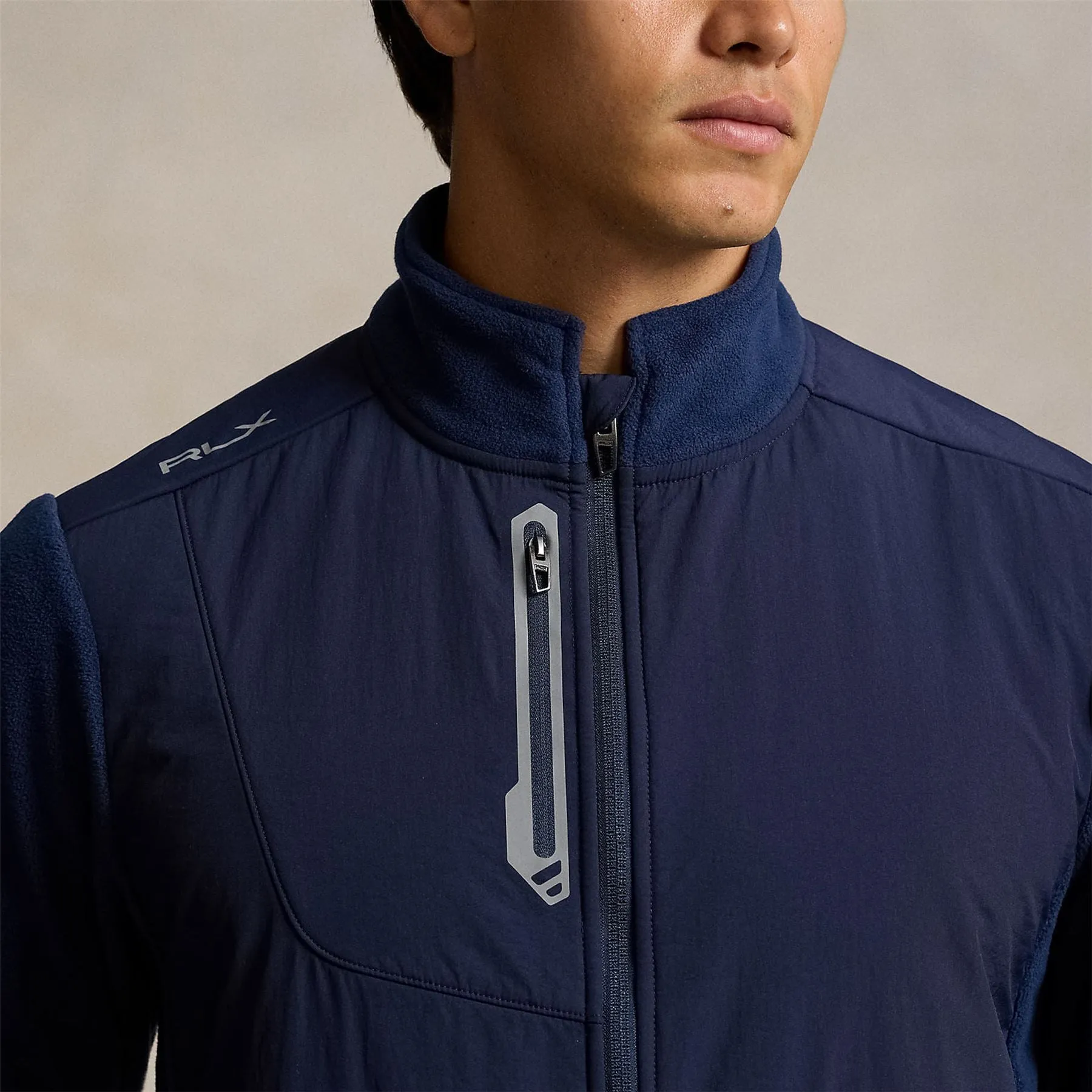 RLX Magic Fleece Half Zip Mid Layer Refined Navy - AW24