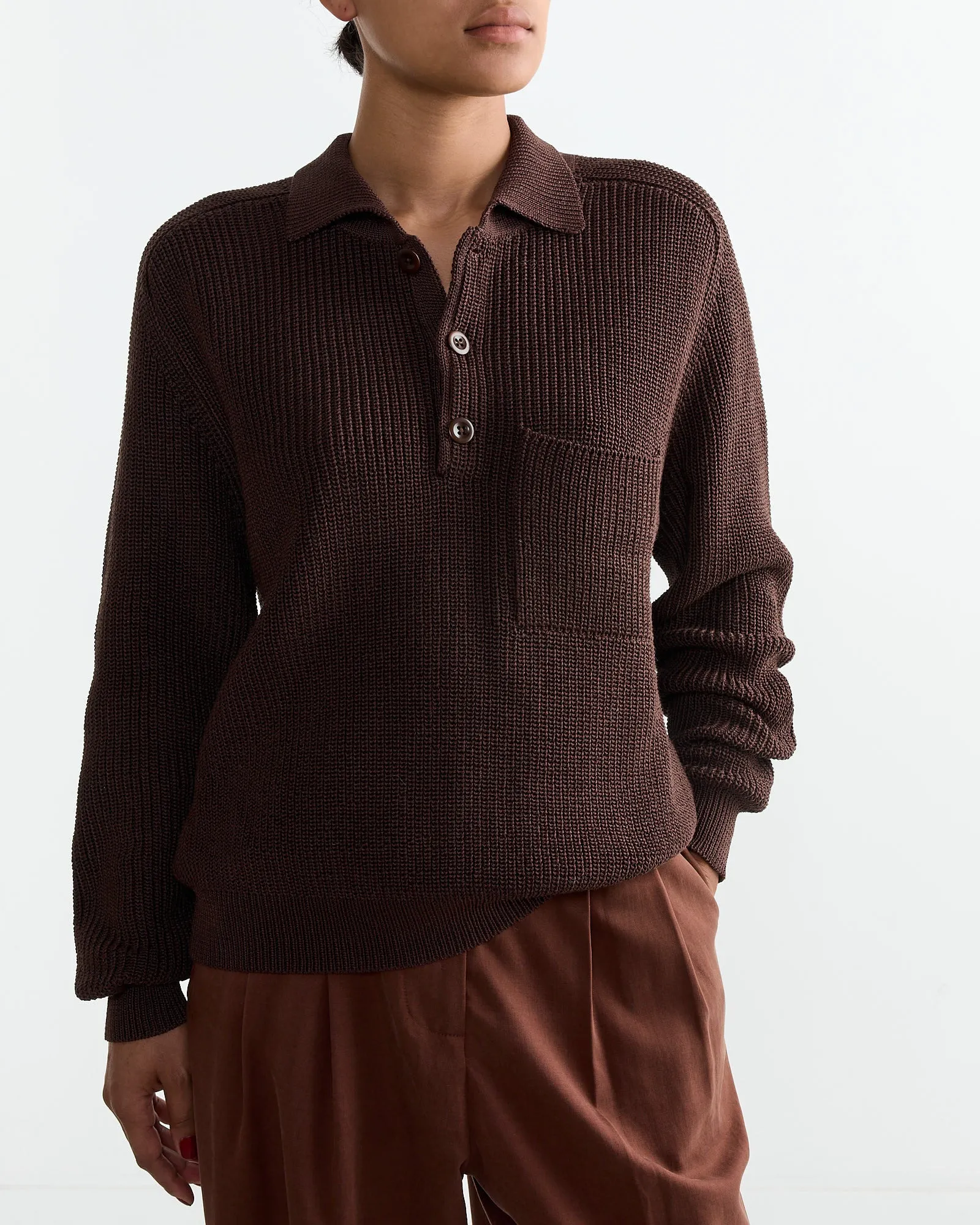 Saatchi Sweater in Chestnut