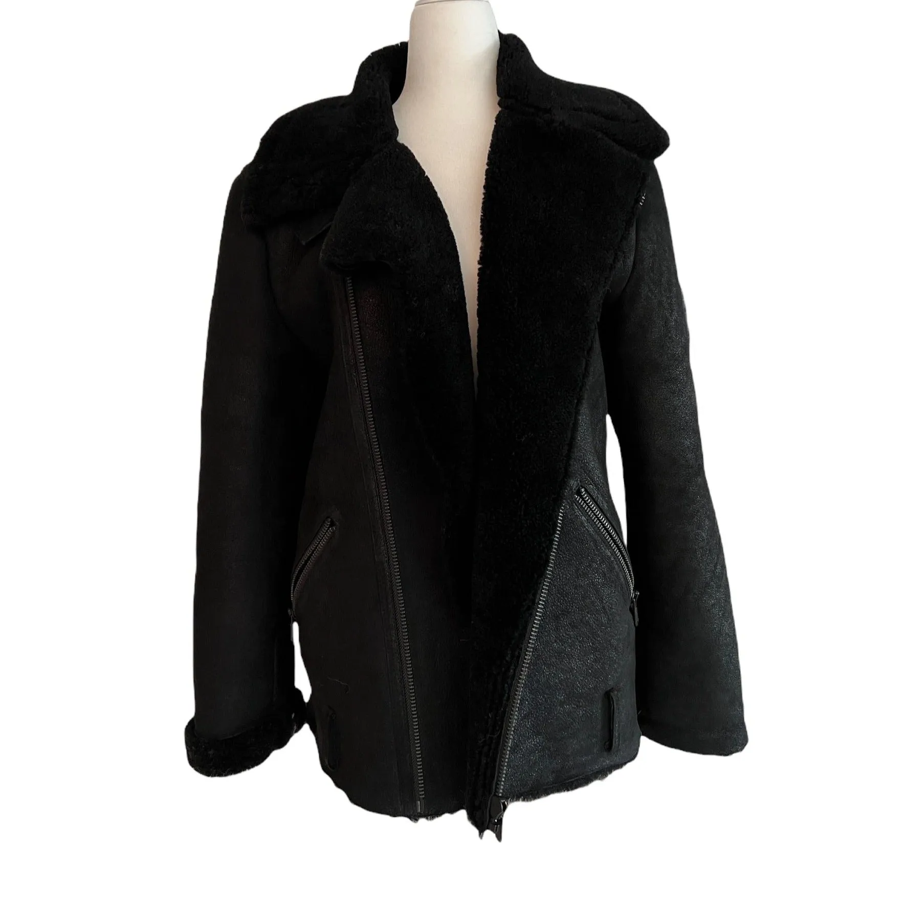 Shearling Coat - M