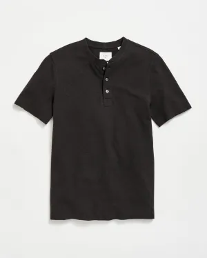 Short Sleeve Hemp Cotton Henley