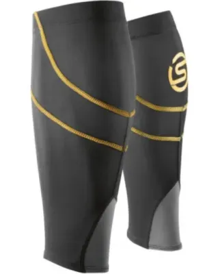 Skins Series 3 Unisex MX Calf Tight, Yellow/Black - Medium