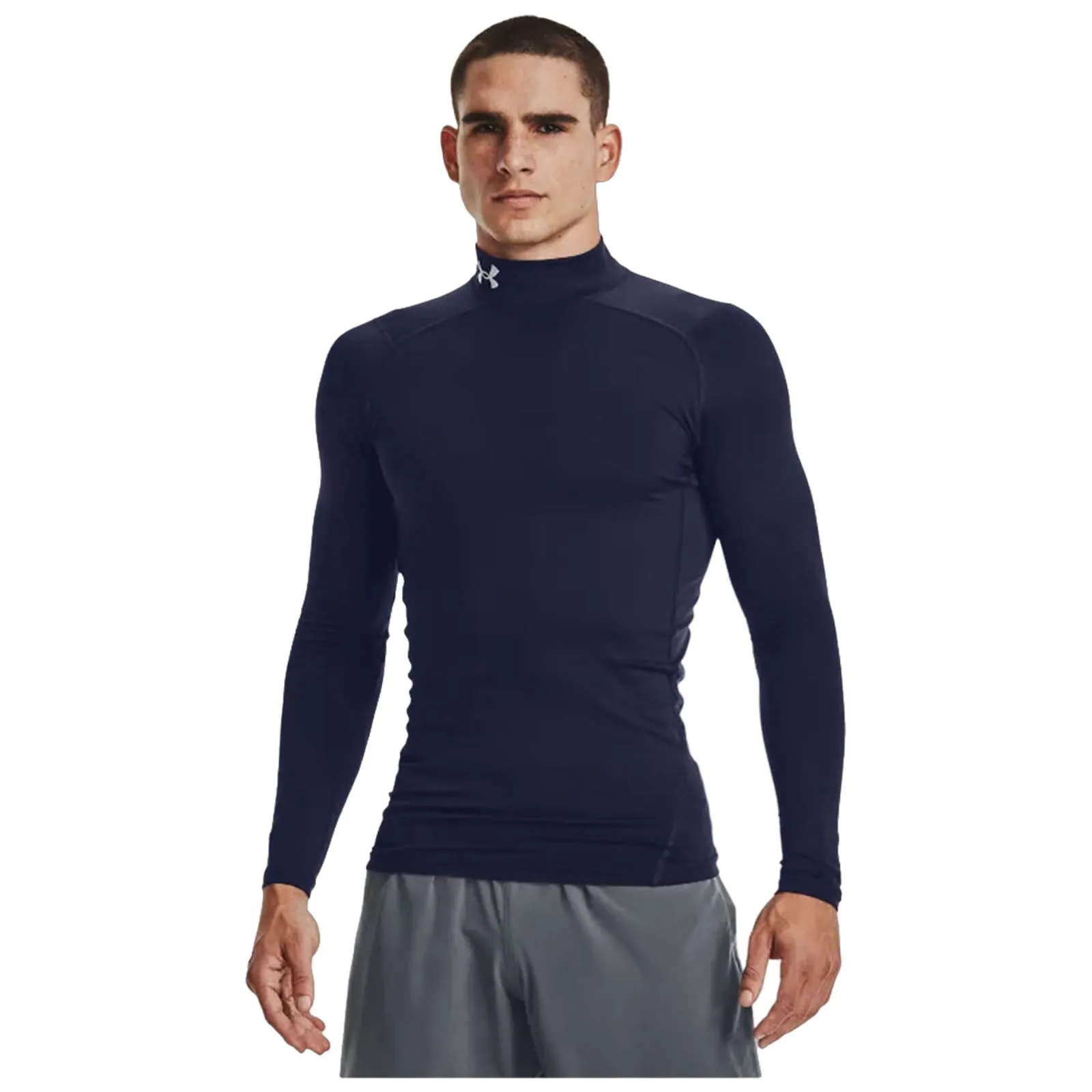 Under Armour Mens ColdGear Compression Mock Shirt