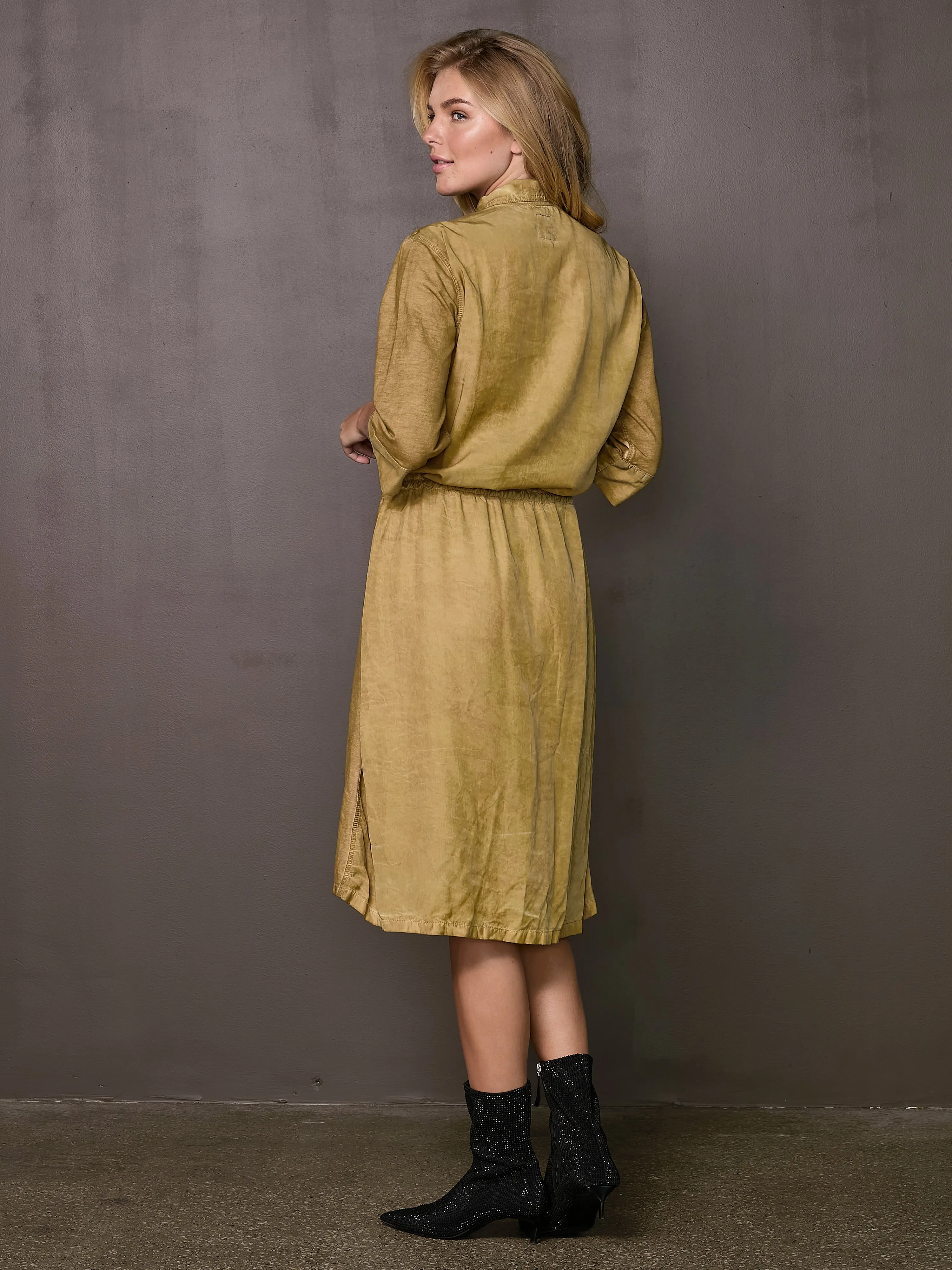 VERONA dress - Ochre