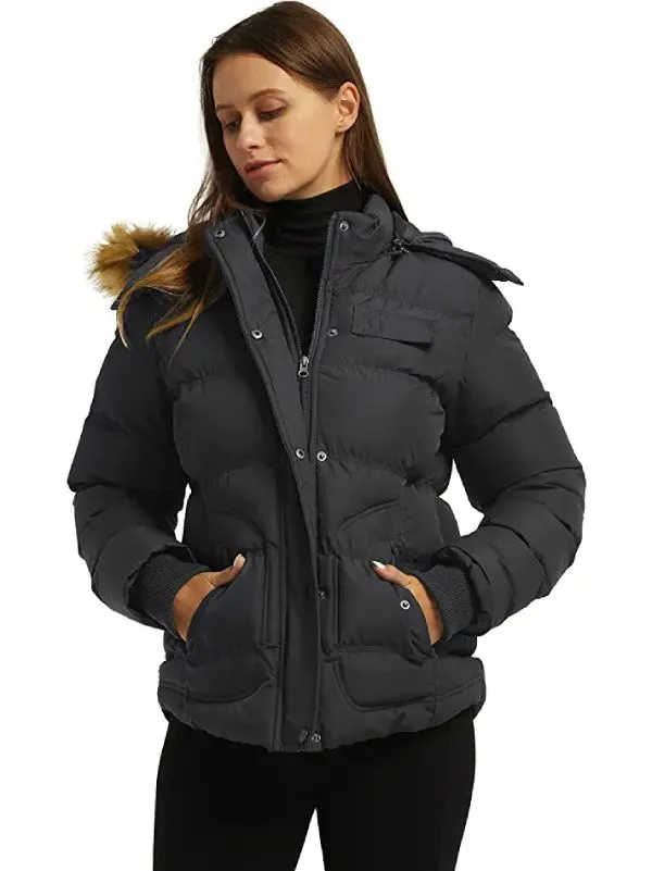 Women's Quilted Puffer Jacket