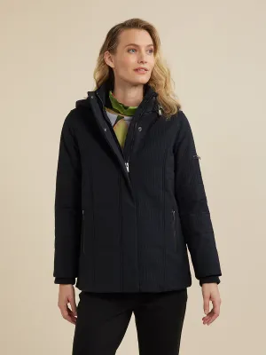 Yarra Trail parka in black