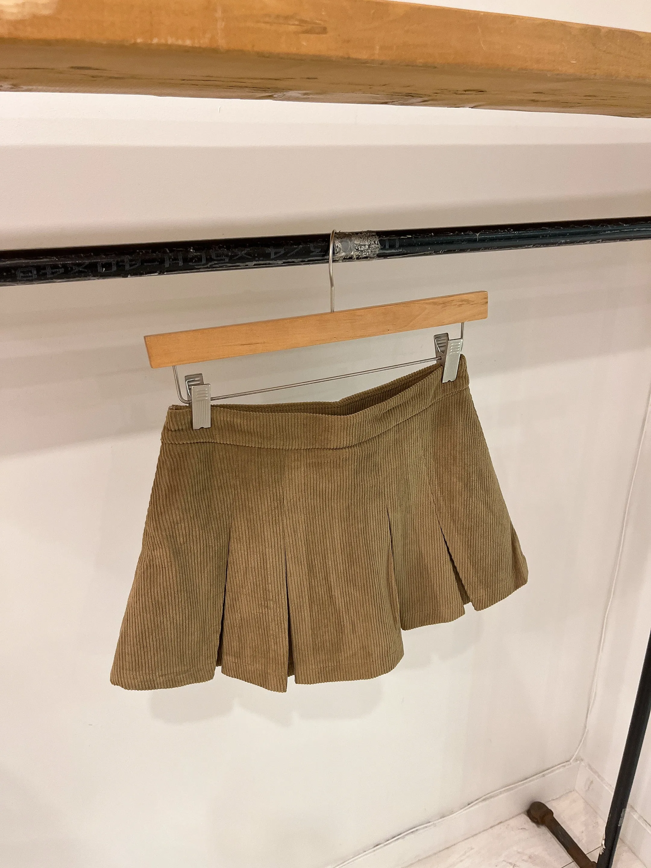 ZURL Corduroy mini skirt